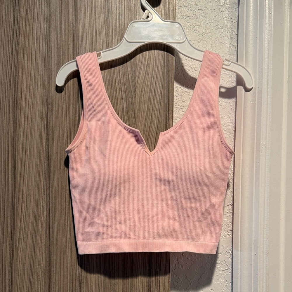 Altar'd State Pink Crop Top
